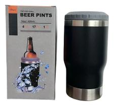 2X Copo Porta Cerveja Garrafa Térmica Latinha De Aço 420Ml D 2X Copo Porta Cerveja Garrafa Térmica Latinha De Aço 420Ml D