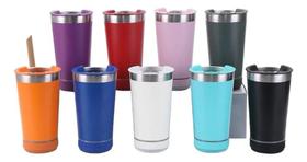 2X Copo Termico Bluethooth Toca Musica 420Ml Musical Cores 2X Copo Termico Bluethooth Toca Musica 420Ml Musical Cores