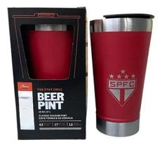 2X Copo Térmico Inox São Paulo Com Tampa Abridor 473Ml Cor V 2X Copo Térmico Inox São Paulo Com Tampa Abridor 473Ml Cor V