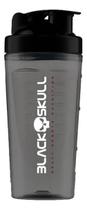 2X Coqueteleira Black Skull - Fumê - Garrafa Academia (800Ml