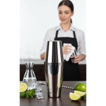 2x Coqueteleira Boston Profissional Inox 840ml P/ Drinks 2x Coqueteleira Boston Profissional Inox 840ml P/ Drinks