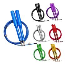 2X Corda Pular Aço exercício funcional 3M Rolamento Profissional Speed