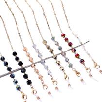 2X Cordão Corrente Segura Salva Óculos Proteção Luxo Dourad