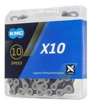 2X Corrente Kmc X10 Silver Prata 116L 10V 2X10V 3X10V Speed