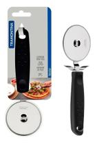 2X Cortador De Pizza Profissional Inox Massas Pães Bolos Tor
