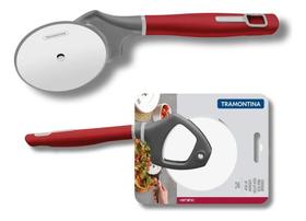 2X Cortador De Pizza Tramontina Verano Lamina Aço Inox Redon