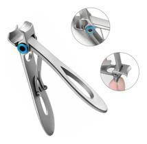 2X Cortador De Unhas Grandes E Grossas Profissional Aço Inox