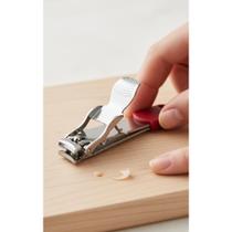 2x Cortador Unhas Aço Inox Suíço Ergonômico Durável