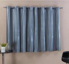 2X Cortina Corta Luz Blackout Blecaute 2,80 X 1,60 - Eddi Ca 2X Cortina Corta Luz Blackout Blecaute 2,80 X 1,60 - Eddi Ca