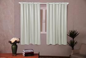 2X Cortina Curta De Pvc Blackout 2,00 De Argura X 1,40 Altur