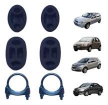 2X Coxim De Escapamento Corsa,Celta,Prisma,Agile E Abracadei