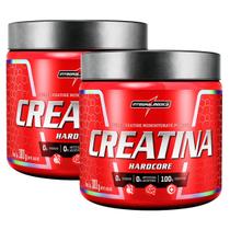 2x Creatina 100% Pura Hardcore Integralmedica 300g 2x Creatina 100% Pura Hardcore Integralmedica 300g