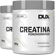 2x Creatina 100% Pura Monohidratada Dux Nutrition 300g - Kit 2 Unid