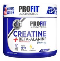 2X Creatina + Beta Alanina - Pote 225G - Profit Sabor Natura 2X Creatina + Beta Alanina - Pote 225G - Profit Sabor Natura