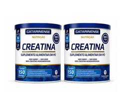 2x Creatina em Po - 150g - sabor: Neutro - Catarinense 2x Creatina em Po - 150g - sabor: Neutro - Catarinense