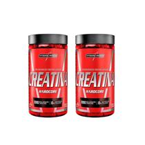 2x Creatina Integralmedica 240 Cápsulas Hardcore Sem Sabor
