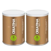 2x Creatina Monohidratada 100% Pure Vital Atman 150g