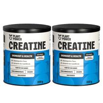 2x Creatina Monohidratada Plant Power 300g