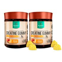 2x Creatine Gummy Pêssego Nutrify 60 Gomas