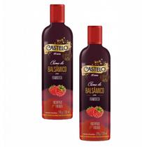 2x Creme de Vinagre Balsâmico com Framboesa - Castelo - 270g