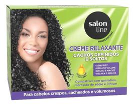 2X Creme Relaxante Cachos Definidos Coco E Avelã Salon Line