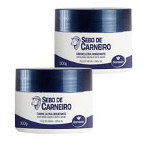 2x Creme Ultra Hidratante Sebo De Carneiro Ureia 3% Pote Tipo de embalagem:Argan 2x Creme Ultra Hidratante Sebo De Carneiro Ureia 3% Pote Tipo de embalagem:Argan