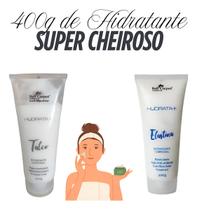 2x Cremes Hidratantes Talco/elastina Cheiroso E Pele Sedosa 2x Cremes Hidratantes Talco/elastina Cheiroso E Pele Sedosa