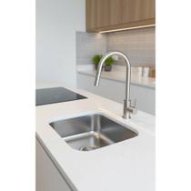 2x Cuba Inox 40x34x17 Acetinada - Pia Cozinha Moderna