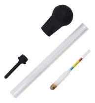 2X Densimetro Vidro e De Densidade De Liquidos De Bateri 2X Densimetro Vidro e De Densidade De Liquidos De Bateri