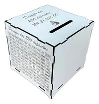 2X Desafio Do Casal 250 Dias Cofre Presente Viagem Dinheiro