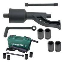 2X Desforcímetro Torqueador Kit Maleta Com 4 Soquetes - Pote 2X Desforcímetro Torqueador Kit Maleta Com 4 Soquetes - Pote