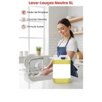 2x Detergente Neutro Potente 5L: Antiodor e Limpeza Profunda 2x Detergente Neutro Potente 5L: Antiodor e Limpeza Profunda