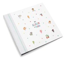 2X Diário Do Bebê Bichinhos Completo Cinza Coloré