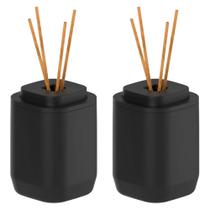 2x Difusor Arejador de Ambientes Ou Aura 380ml Preto