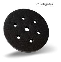 2X Disco Roquite Redutor De Impacto Interface Hookit 6 Poleg