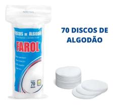2X Discos De Algodão Farol Dupla Face Limpeza Facial Remove