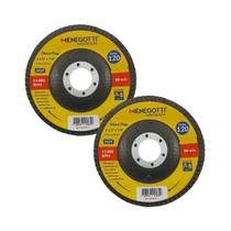 2x Discos de Desbaste 4.1/2" P/ Metais Ferrosos e Aço Inox 2x Discos de Desbaste 4.1/2" P/ Metais Ferrosos e Aço Inox