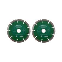 2x Discos Segmentado 4.3/8" Menegotti Obras e Industrias