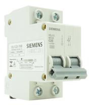 2X Disjuntor Siemens Bipolar Curva C 10A 16A 20A 25A 32A 5Sj