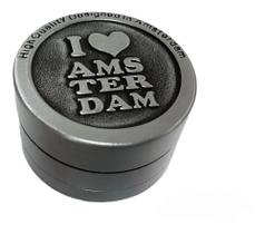 2X Dixavador De Metal Triturador Folha 3 Camadas 4Cm Pequeno 2X Dixavador De Metal Triturador Folha 3 Camadas 4Cm Pequeno