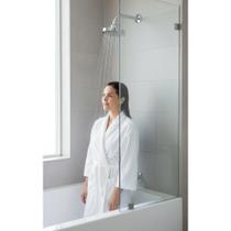 2x Ducha Redonda Cromada Articulável p/ Aquecedor Solar/Gás