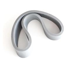 2X Elástico Avulso Mini Rubber Band Cinza Extra Forte 100% G