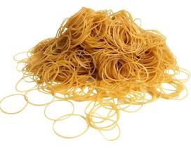 2X Elastico De Silicone Amarrar Verduras Temperos 32X09Mm Pa