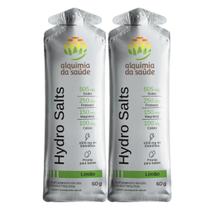2x Eletrólitos Hydro Salts Alquimia da Saúde Limão 10un 60g