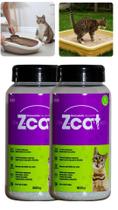 2x Eliminador De Mau Cheiro Para Areia De Gato E Grama Pet 2x Eliminador De Mau Cheiro Para Areia De Gato E Grama Pet