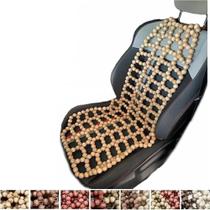 2X Encosto Assento De Bolinhas De Madeira Massagem Para Caminh 2X Encosto Assento De Bolinhas De Madeira Massagem Para Caminh