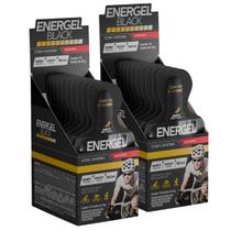 2x Energel Black Cafeina Body Action Morango 10 Unidades 30g -