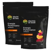2x Energia Performance Nitro600 Alquimia da Saúde Laranja 390g 2x Energia Performance Nitro600 Alquimia da Saúde Laranja 390g