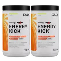 2x Energy Kick Repositor Energético Dux Limão 1kg
