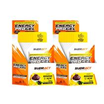 2x Energy Pro Gel - 10 Sachês De 30g - Sudract Nutrition